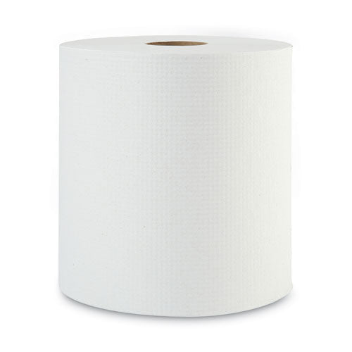 Hardwound Paper Towels, 1-ply, 8" X 800 Ft, White, (6/Case) image 0